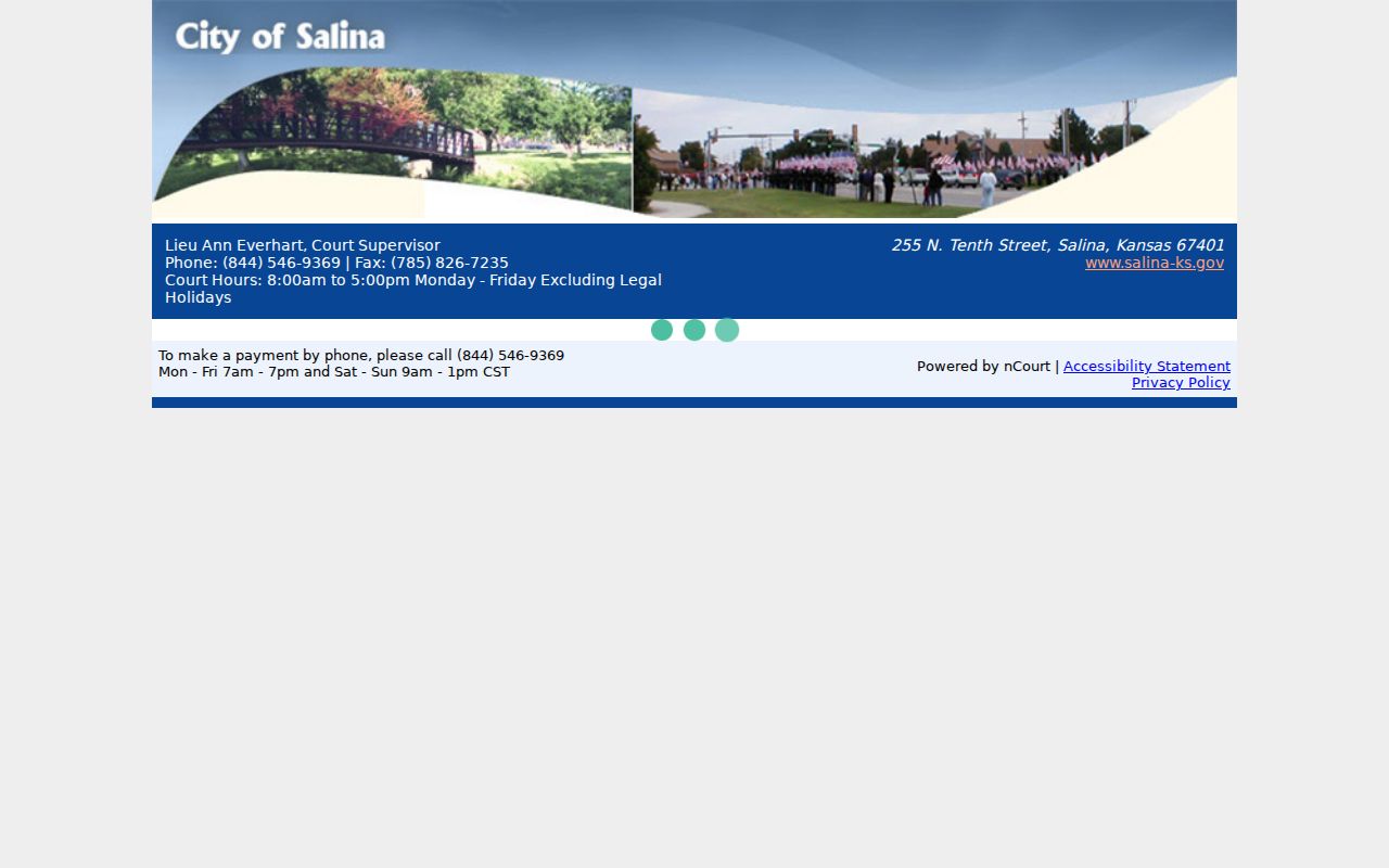 Salina court docket citation-number payment search